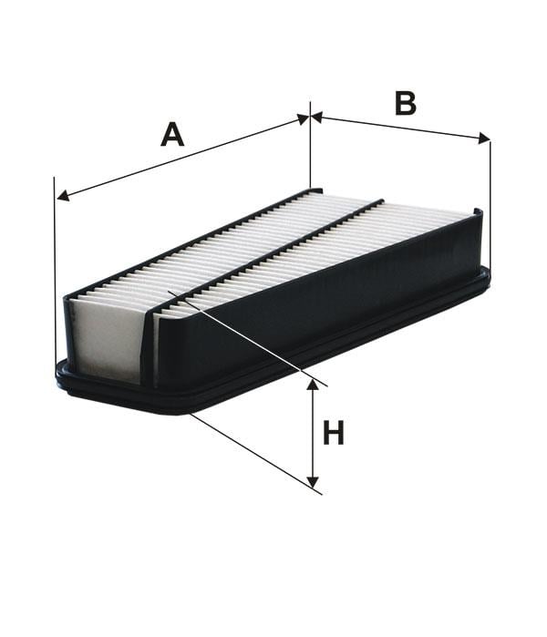 Air filter Filtron AP 166/1