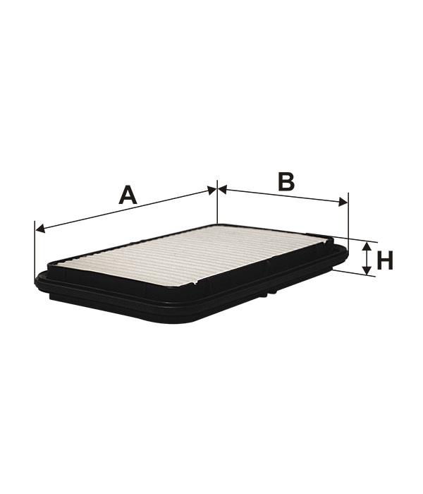 Air filter Filtron AP 176/2