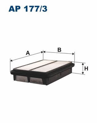 Air filter Filtron AP 177/3