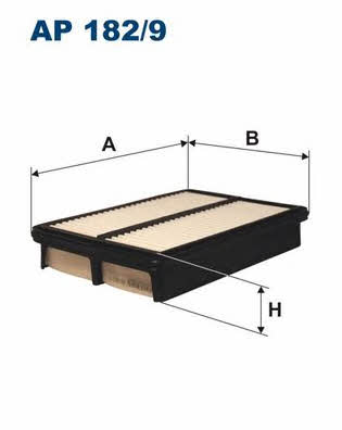 Air filter Filtron AP 182/9