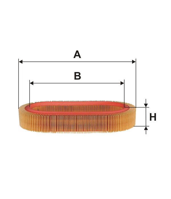 Air filter Filtron AR 001