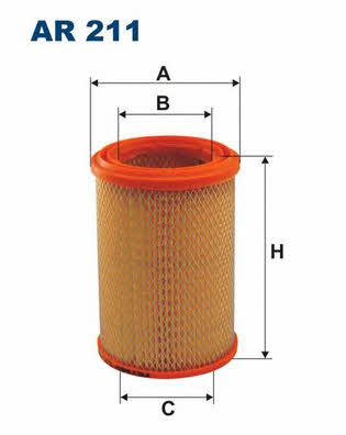 Air filter Filtron AR 211