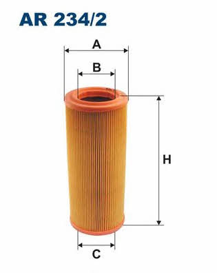 Air filter Filtron AR 234/2