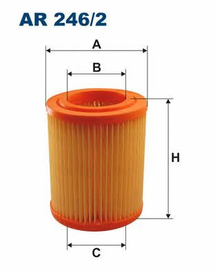 Air filter Filtron AR 246/2