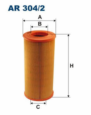 Air filter Filtron AR 304/2