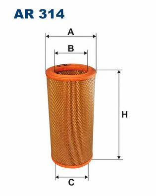 Buy Filtron AR314 – good price at EXIST.AE!