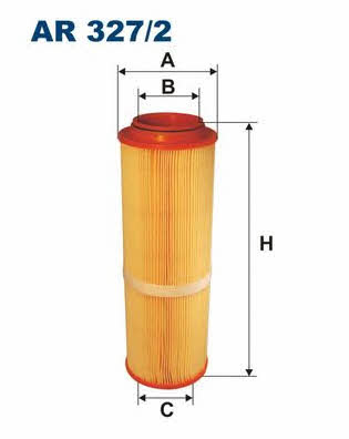 Air filter Filtron AR 327/2