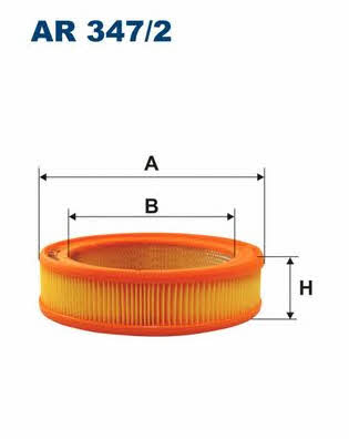 Air filter Filtron AR 347/2
