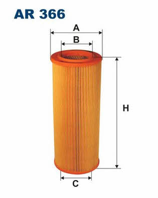 Air filter Filtron AR 366