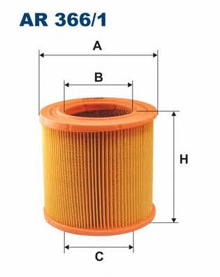 Buy Filtron AR3661 – good price at EXIST.AE!
