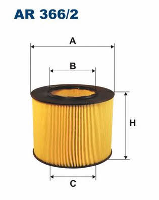 Air filter Filtron AR 366/2