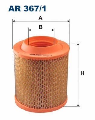 Air filter Filtron AR 367/1