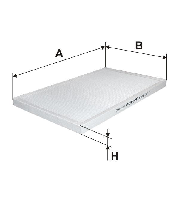 Filter, interior air Filtron K 1036