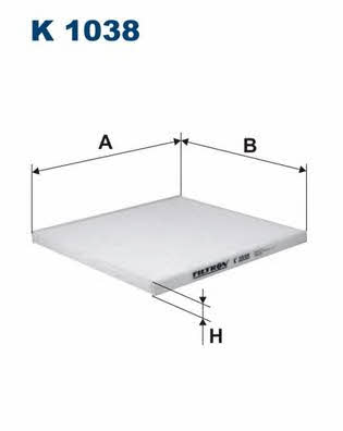 Buy Filtron K1038 at a low price in United Arab Emirates!