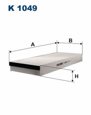 Cabin filter Filtron K 1049