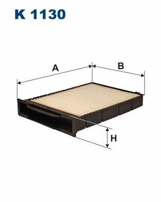 Cabin filter Filtron K 1130