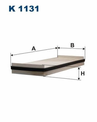 Cabin filter Filtron K 1131