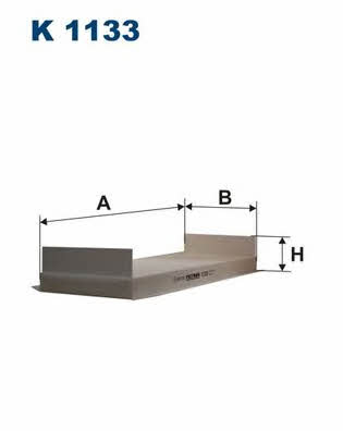 Cabin filter Filtron K 1133