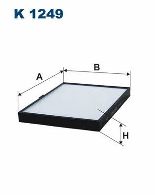 Cabin filter Filtron K 1249