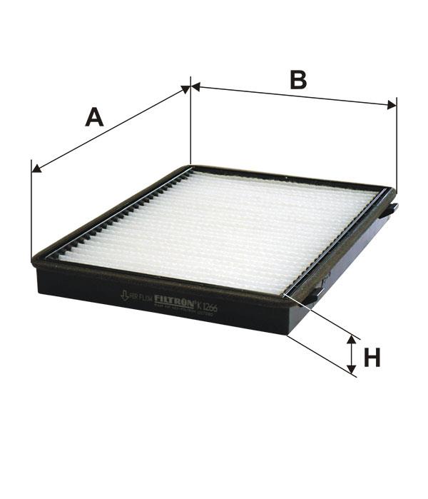 Cabin filter Filtron K 1266