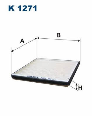Cabin filter Filtron K 1271