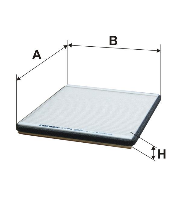 Cabin filter Filtron K 1293