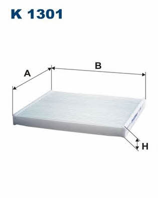 Cabin filter Filtron K 1301