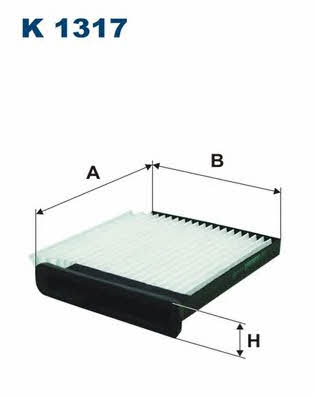 Cabin filter Filtron K 1317