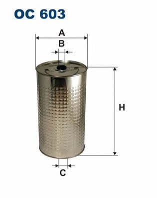 Oil Filter Filtron OC 603