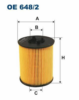 Oil Filter Filtron OE 648/2