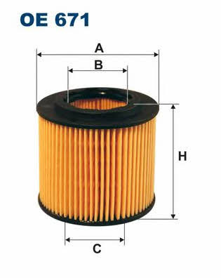 Buy Filtron OE671 – good price at EXIST.AE!