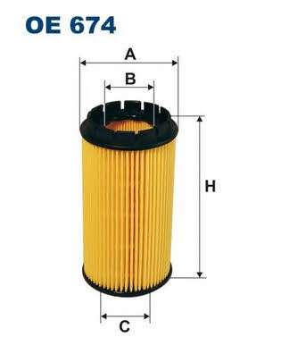 Buy Filtron OE674 – good price at EXIST.AE!