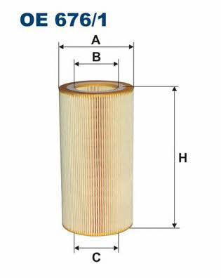 Oil Filter Filtron OE 676/1
