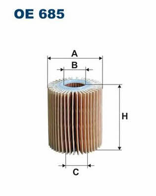 Oil Filter Filtron OE 685