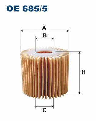 Filtron Oil Filter – price 18 PLN