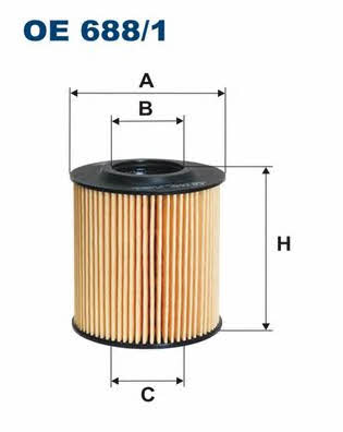 Filtron Oil Filter – price 18 PLN