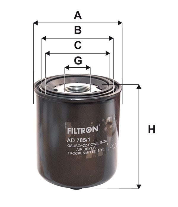 Dehumidifier filter Filtron AD 785&#x2F;1