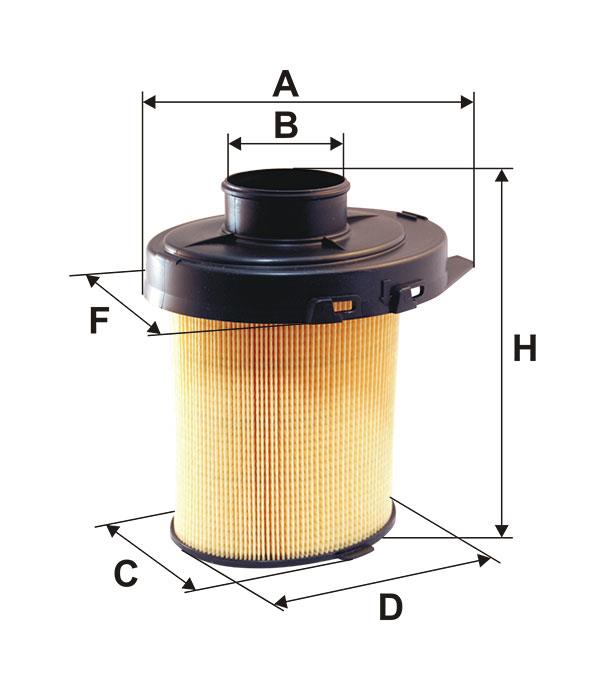Air filter Filtron AK 246