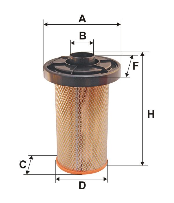 Air filter Filtron AK 280