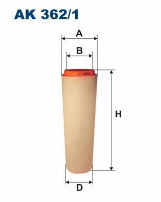 Buy Filtron AK3621 – good price at EXIST.AE!