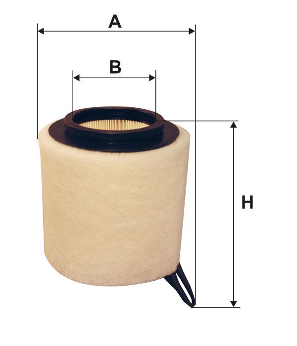 Air filter Filtron AK 362/4