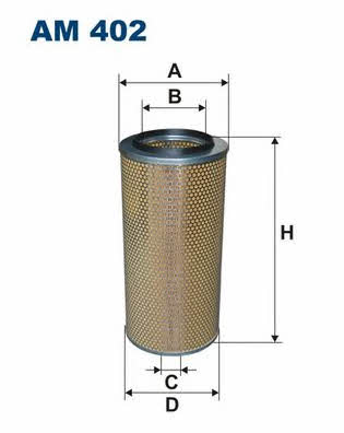 Buy Filtron AM402 – good price at EXIST.AE!