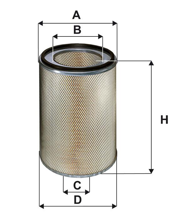 Air filter Filtron AM 404