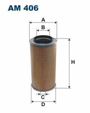 Buy Filtron AM406 – good price at EXIST.AE!