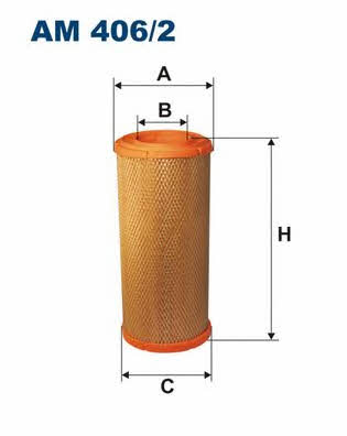 Air filter Filtron AM 406/2