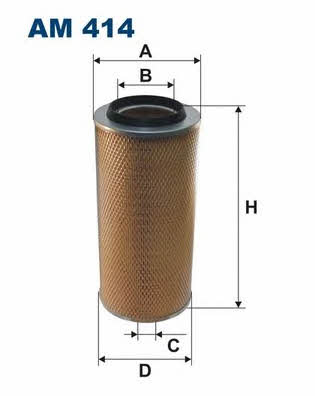Buy Filtron AM414 – good price at EXIST.AE!