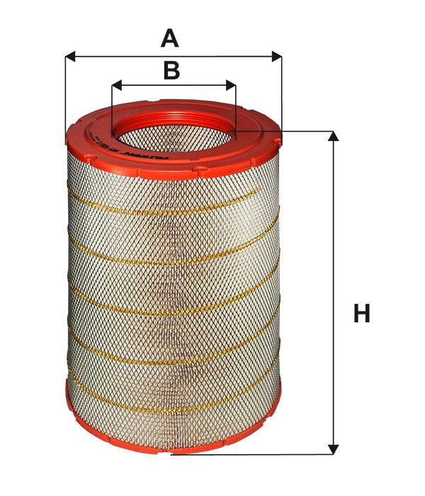 Air filter Filtron AM 416/3