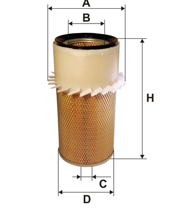 Air filter Filtron AM 430/1