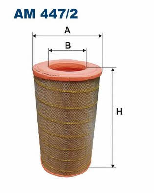 Air filter Filtron AM 447/2