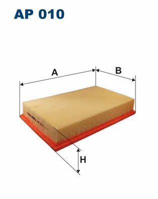 Air filter Filtron AP 010